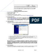 Guía rápida para llenado de cuadros finales 2007