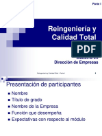 Reingeniería y Calidad Total_parte I