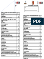 Criterio de Evaluación para El Examen de Producción Oral