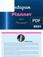Instagram Planner Para Psicólogos (2021)