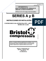 Compresores Bristol Intrucciones de Instalacion