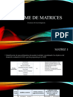 INFORME DE MATRICES