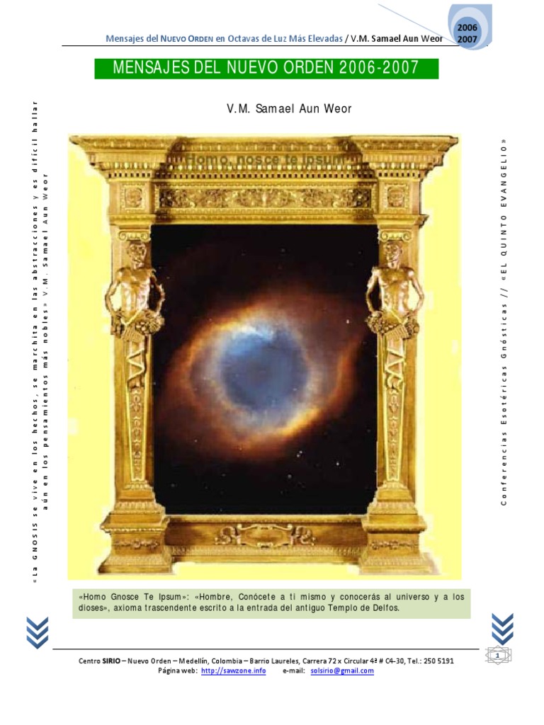 Mensajes Esotéricos de Samael Aun Weor | PDF | Gnosticismo | Verdad