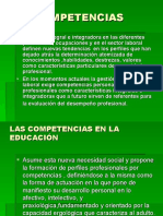 LAS COMPETENCIAS