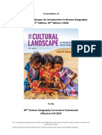 The Cultural Landscape: An Introduction To Human Geography 13 Edition, AP Edition ©2020
