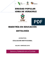 Antología Evaluación Institucional (136161)