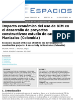 Revista Impacto Economico Del Uso Del BIM en Colombia