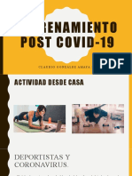 Entrenamiento Post Covid-19