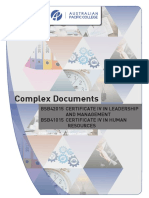 Complex Documents