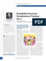 Roundtable Discussion: Periodization of Training