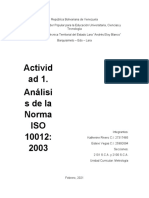 Actividad 1. Analisis de La Norma ISO 10012-2003