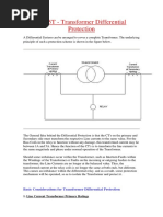 EE35T - Transformer Differential Protection