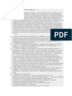 Derecho Procesal Laboral Paraguayo Resumen