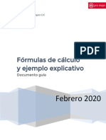 Ejemplo Explicativo y Formulas 2020