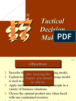 Tactical Decision Making