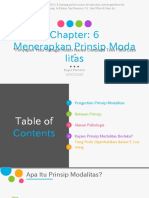 Chapter 6-Menerapkan Prinsip Modalitas - Bagus Purnomo