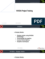 2021-02-25 NVIDIA Project Training - part 5 -Display mdoes & Control Pan...