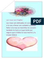 Las Rosas Son Frágiles