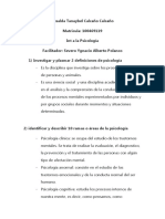 Besalda Tarea 1 Int A La Psicologia