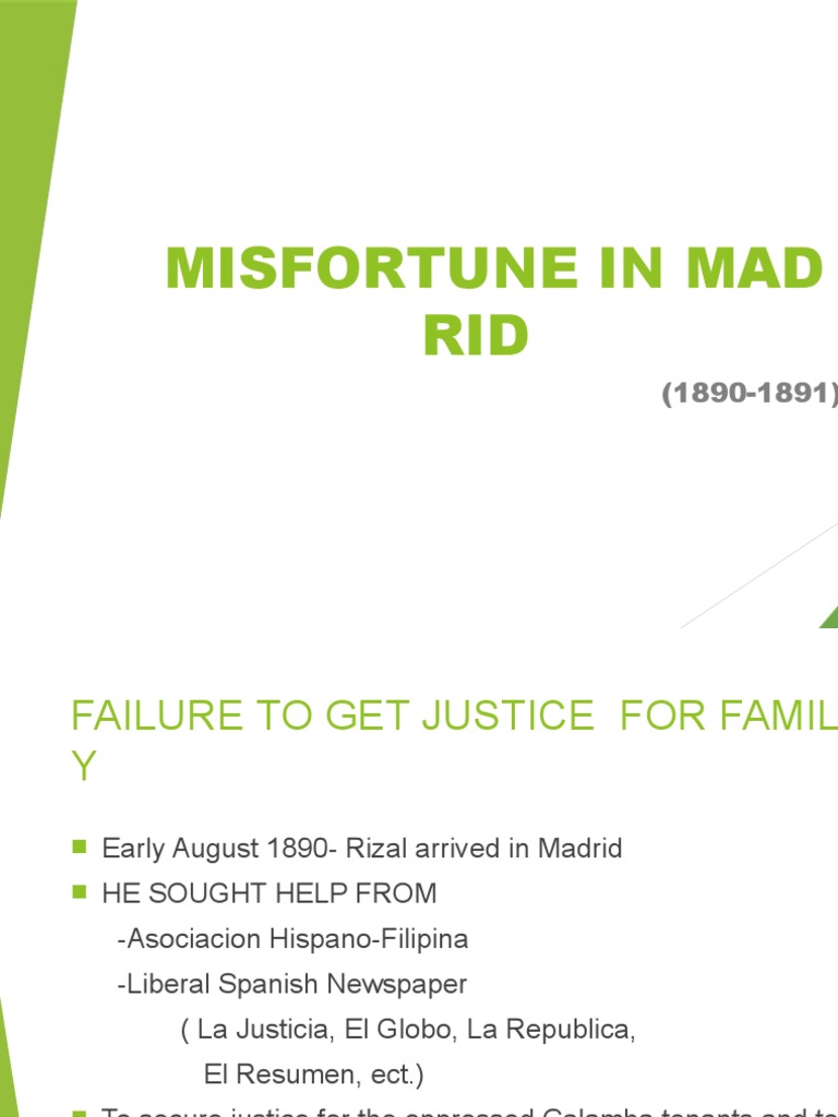 Misfortune in Mad RID | PDF