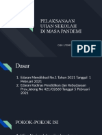 Pelaksanaan Ujian Sekolah Di Masa Pandemi