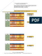 Horario Semana 3 MVB