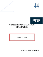 V4s44A Cement Specification Standards