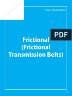 Frictional (Frictional Transmission Belts) : Product Design Manual