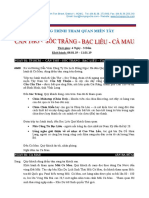 Chương Trình Du Lịch Can Tho - CA Mau - Bac Lieu - Soc Trang 3N2D