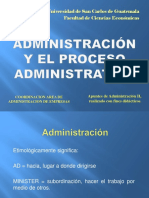1. El Proceso Administrativo