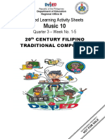 Music 10: Guided Learning Activity Sheets