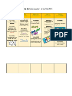 Semana Del 22 Al 26 de Febrero PROYECTO ANUMALES MARINOS