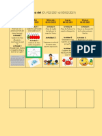 Semana Del 01 Al 05 de Marzo