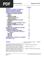 900 Sample Financial Statements All