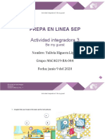 Prepa en Linea Sep: Actividad Integradora 3