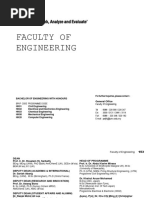 Faculty of Engineering: The Ability To Think, Analyze and Evaluate'