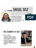 PA 51 The Social Self - Report
