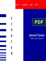 ECORFAN - Journal - Taiwan - V1 - N1 Enero-Junio 2017