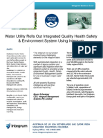 Integrum Water Utility Case Study 2017