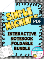SimpleMachinesandForceMotionInteractiveNotebookFoldable 1