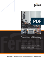 Ferroli Commercial Range Brochure