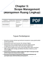 Manpro 5 - Project Scope Management