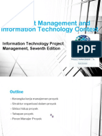 Manpro 2 - Organisasi Manajemen Proyek  Konteks Teknologi Informasi