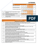 Listening: Learning Standard Lessons Total