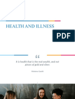 Health and Illness