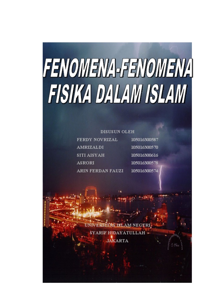 Fenomena Fisika Dalam Al QurAn
