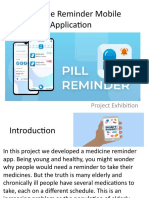 Medicine Reminder Mobile Application: Project Exhibition