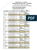 Daftar Dan Jadwal Pengawas Ujian Madrasah Ma