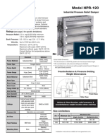 Model HPR-120: Industrial Pressure Relief Damper Application and Design