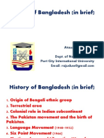 History of Bangladesh (In Brief)